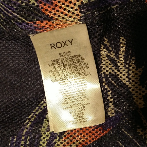 Roxy polkadot windbreaker navy color M - Picture 5 of 8